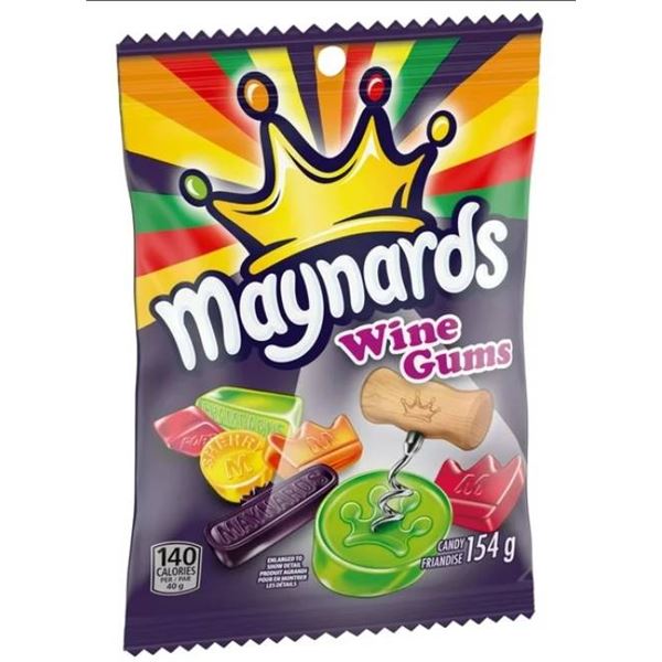 Maynards Wine Gums 154g 12-Packs