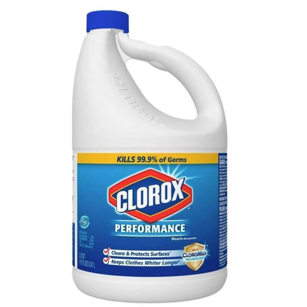 Clorox Performance Bleach 3 x 3.57 L Total 10.7 L