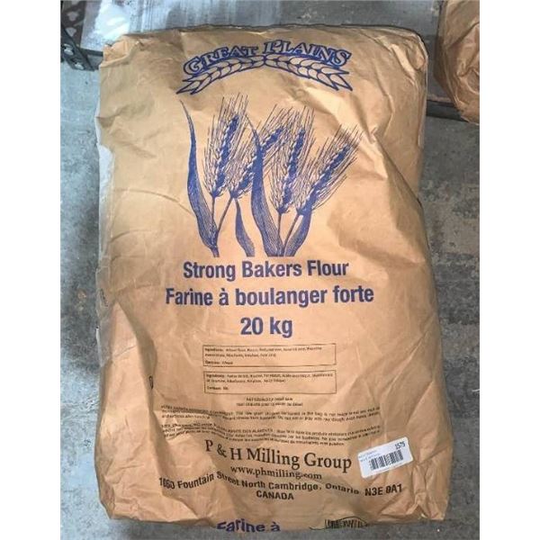 Great Plains Strong Bakers Flour, 20 kg Bag