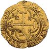 Image 2 : SPAIN, Burgos, gold 1 escudo, Charles-Joanna, crescent to left, circlet to right of shield, mintmark