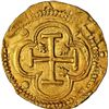 Image 2 : SPAIN, Toledo, gold cob 2 escudos, Philip II, assayer M-in-circle below mintmark oT to left, NGC AU 