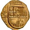 Image 1 : SPAIN, Seville, gold cob 4 escudos, Philip III, assayer B, OMNIVM in legend, NGC MS 62, finest known