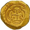 Image 2 : MEXICO, Mexico City, gold cob 8 escudos, 1714 J, struck with Royal dies (both sides), very rare, NGC