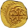 Image 2 : MEXICO, Mexico City, gold cob 4 escudos, 1713 J, NGC MS 64 (1715 Fleet Shipwreck Label).