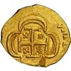 Image 2 : MEXICO, Mexico City, gold cob 1 escudo, 1714 J, date 17J4 with J for second 1, very rare, NGC MS 64 