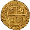 Image 2 : PERU, Lima, gold cob 8 escudos, 1711 M, NGC MS 63 (1715 Fleet Shipwreck Label), ex-Katz (cover coin)
