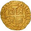 Image 2 : PERU, Lima, gold cob 8 escudos, 1712 M, flipover double-strike, NGC MS 64 (1715 Fleet Shipwreck Labe