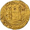 Image 1 : PERU, Lima, gold cob 8 escudos, 1712 M, NGC MS 61 / 2015 Douglass Beach Find (1715 Fleet Shipwreck L