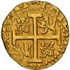 Image 2 : PERU, Lima, gold cob 4 escudos, 1710 H, rare, NGC MS 62 (1715 Fleet Shipwreck Label), ex-Real Eight,