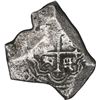 Image 2 : MEXICO, Mexico City, cob 8 reales, Charles II, assayer L, odd shape.