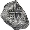 Image 2 : MEXICO, Mexico City, cob 4 reales, Philip V, assayer not visible (J), style of 1712-14, shield side 