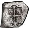 Image 2 : MEXICO, Mexico City, cob 4 reales, (1714) J, old-style shield, new-style cross, rare.