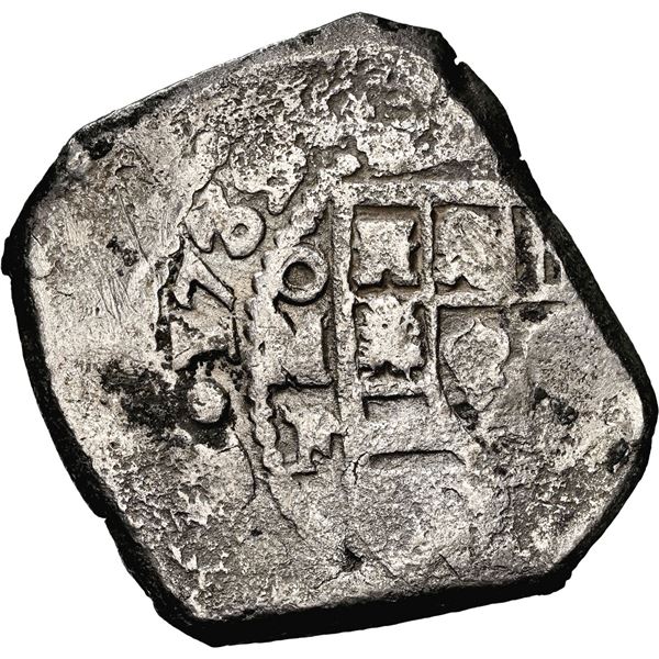 MEXICO, Mexico City, cob 8 reales, 1732 F, NGC F details / sea salvaged (Shipwreck Blue Label), ex-R