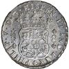 Image 2 : MEXICO, Mexico City, pillar 8 reales, Philip V, 1734 MF, NGC UNC details / saltwater damage, cleaned