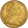 Image 1 : BRAZIL, Rio, gold 6400 reis, José I, 1753, NGC AU details / cleaned (Shipwreck Blue Label).
