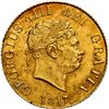 Image 1 : GREAT BRITAIN, London, England, gold half sovereign, George III, 1817, NGC UNC details / cleaned (Sh