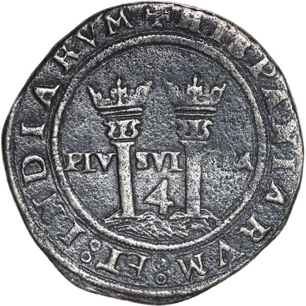 MEXICO, Mexico City, 4 reales, Charles-Joanna, "Late Series," assayer S to left, mintmark oM to righ