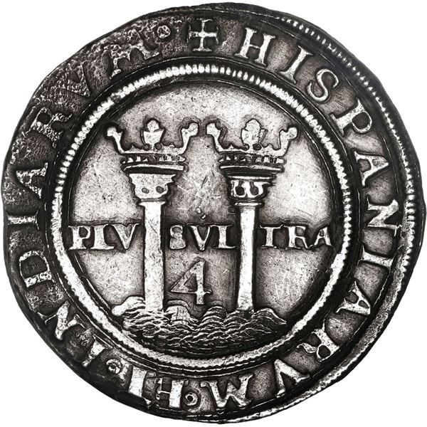 MEXICO, Mexico City, 4 reales, Charles-Joanna, "Late Series," assayer L to right, mintmark M to left