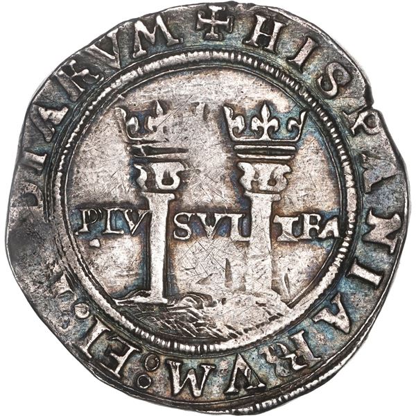 MEXICO, Mexico City, 4 reales, Charles-Joanna, "Late Series," assayer L to right, mintmark oM to lef