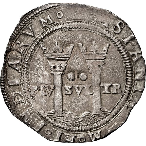 MEXICO, Mexico City, 2 reales, Charles-Joanna, "Late Series," assayer S to left, mintmark M to right