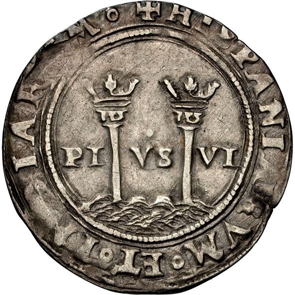 MEXICO, Mexico City, 1 real, Charles-Joanna, "Late Series," assayer R to left, mintmark M to right (