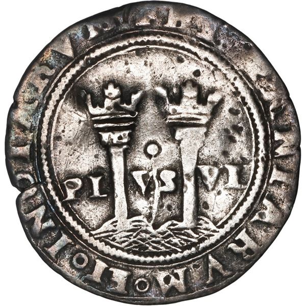 MEXICO, Mexico City, 1 real, Charles-Joanna, "Late Series," assayer S to right, mintmark M to left (