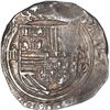 Image 1 : MEXICO, Mexico City, cob 4 reales, Philip II, assayer O below mintmark oM to right, denomination o-I