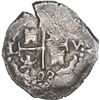 Image 2 : PERU, Lima, cob 2 reales, 1693 V.