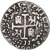 Image 2 : PERU, Lima, cob 2 reales Royal (galano), 1711 M, extremely rare.