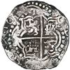 Image 2 : BOLIVIA, Potosí, cob 8 reales, 1618 T, denomination o-V-III, quadrants of cross transposed.