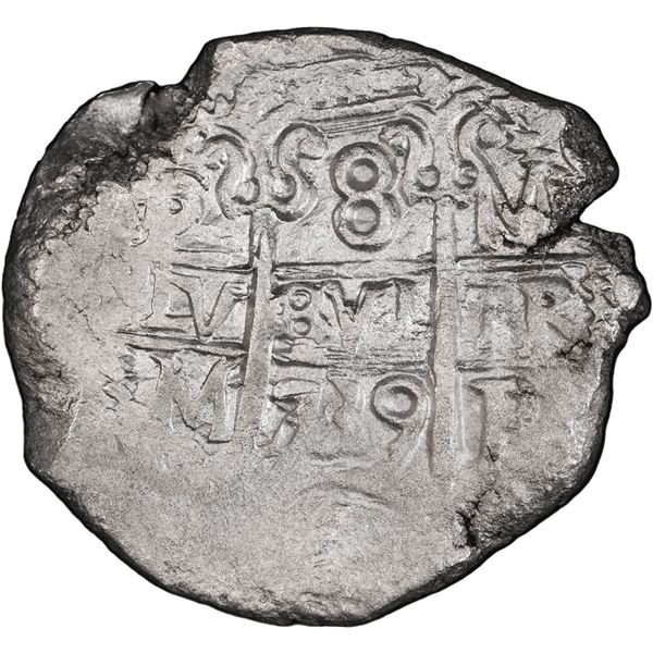 BOLIVIA, Potosí, cob 8 reales, 1739 M, PCGS MS62, "top pop."