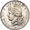 Image 1 : ARGENTINA, 1 peso "patacón," 1883, NGC MS 63, "top pop."