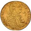 Image 1 : BOLIVIA, Potosí, gold bust 4 escudos, Charles IV, 1792 PR, large local bust, very rare, NGC AU detai