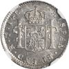 Image 2 : BOLIVIA, Potosí, bust ½ real, Ferdinand VII, 1825 JL, NGC MS 64.