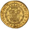 Image 2 : CHILE, Santiago, gold bust 8 escudos, Charles IV, 1802 JJ, NGC AU 53 (Colección Val y Mexía Label).