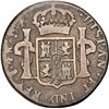 Image 2 : CHILE, Santiago, bust 4 reales, Charles III, 1782 DA, NGC G 6 (Colección Val y Mexía Label), finest 