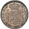 Image 2 : CHILE, Santiago, bust 4 reales, Charles IV transitional (bust of Charles III, ordinal IV), 1789 DA, 