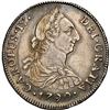 Image 1 : CHILE, Santiago, bust 4 reales, Charles IV transitional (bust of Charles III, ordinal IV), 1790 DA, 