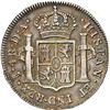 Image 2 : CHILE, Santiago, bust 4 reales, Charles IV transitional (bust of Charles III, ordinal IV), 1791/0 DA