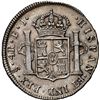 Image 2 : CHILE, Santiago, bust 4 reales, Charles IV, 1806 FJ, NGC AU details / cleaned (Colección Val y Mexía
