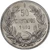 Image 2 : CHILE, Santiago, 50 centavos, 1903, NGC MS 67 (Colección Val y Mexía Label), finest known in NGC cen
