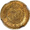 Image 2 : COLOMBIA, Popayán, gold bust 1 escudo, Charles III, 1774 JS, NGC AU 50.