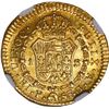 Image 2 : COLOMBIA, Popayán, gold bust 1 escudo, Charles III, 1783 SF, NGC AU 58+, finest known in NGC census.