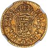 Image 2 : COLOMBIA, Popayán, gold bust 1 escudo, Charles III, 1784 SF, NGC VF 30, finest and only example in N