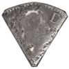 Image 2 : CURAÇAO, 3 reaals, countermark "3" inside circular indent (1818) on a one-sixth cut of a Spanish col