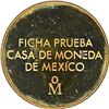 Image 2 : DOMINICAN REPUBLIC, struck at the Mexico City mint, brass 1 peso pattern, 1989, very rare, NGC PF 66