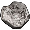Image 2 : GUATEMALA, Guatemala City, cob 4 reales, 1734 J, with Guatemala sun-over-mountains countermark (Type