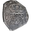 Image 2 : GUATEMALA, Guatemala City, cob 4 reales, 1739 J, NGC VF details / environmental damage.