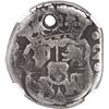 Image 2 : GUATEMALA, Guatemala City, cob 2 reales, 1733 J, rare, NGC G details / holed.