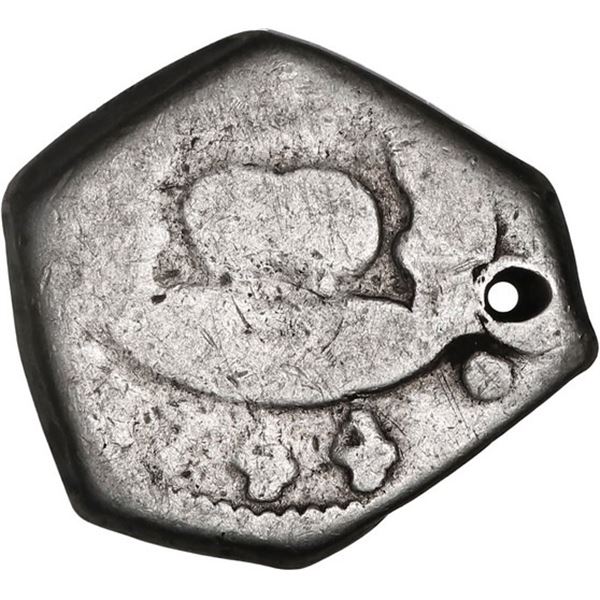 GUATEMALA, Guatemala City, cob 1 real, 1744 J.